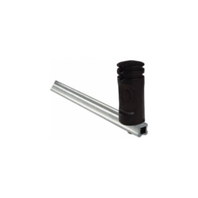 HASTE C/ 4 ISOLADORES 10MM PRETO