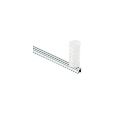 HASTE C/ 4 ISOLADORES 10MM BRANCO