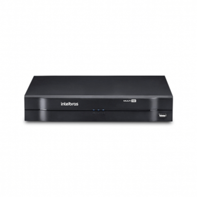 STAND ALONE HIBIRIDO MULTIHD HDCVI/TVI/AHD/ANA/IP 4CH MHDX1004 C/HD 1TB INTELBRAS