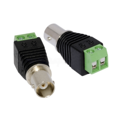 CONECTOR BNC FEMEA COM BORNE