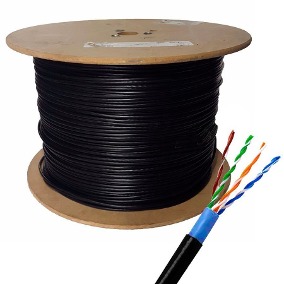 CABO DE REDE MEGATRON CAT5E AZUL CX 1000M HOMOLOGADO 100% COBRE