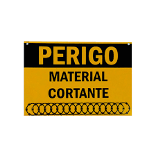 PLACA  ADV. MATERIAL CORTANTE